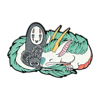 Значок Унесённые призраками Spirited Away 3 см (16ADBE3AE515)