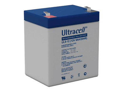Батарея аккумуляторная Ultracell UL5-12, 12В, 5Ач, AGM