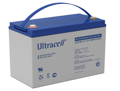 Батарея аккумуляторная Ultracell UCG100-12, 12В, 100Ач, GEL