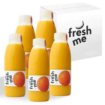 Сік апельсиновий прямого віджиму FreshMe 500 мл 5 шт