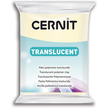 Полимерная глина Cernit Translucent, 56 г., 024 Фосфор светящийся в темноте, (CR-CE0920056024)