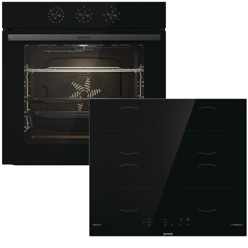 Комплект Gorenje Духовой шкаф BO6727E03BG + Индукционная варочная поверхность GI6401BSCE