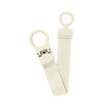Тримач для пустушки BIBS Clip Loop, Ivory