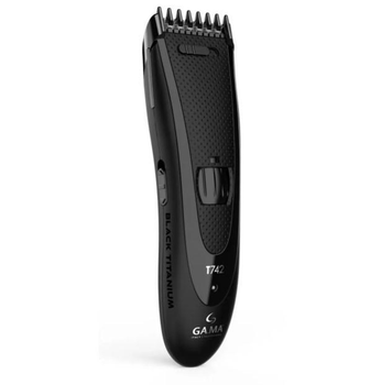 Профессиональная машинка для стрижки Ga.Ma Black Titanium T742 GM4510 Черный