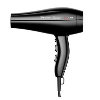 Фен для волос Ga.Ma GH3536 Diva 3D Therapy Черный