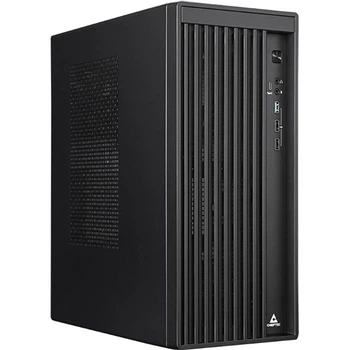 Корпус Chieftec UNI BS-20B-OP, Black, Без БП, Mini Tower, Micro ATX / Mini ITX, 1xType-C / 1xUSB 3.2 / 2xUSB 2.0, макс. CPU - 143 мм / VGA - 270 мм, 1x90 мм позаду, 1х9.5мм відсік для оптичного привіду, 0.8 мм SGCC