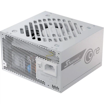 Блок живлення 850 Вт, Seasonic Core GX ATX 3.1, White, модульний, 80+ Gold, Active PFC, 12 см HDB, 3xMolex / 6xSATA / 1x16-pin / 3x6+2-pin / 2x4+4-pin / 20+4-pin, защита OCP/OPP/OTP/OVP/SCP/UVP (CORE GX-850-ATX3 WHITE)
