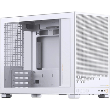Корпус Jonsbo D32 STD, White, без БЖ (SFX), Mini Tower, для Micro ATX / Mini ITX, 1xType-C / 1xUSB 3.2, макс. CPU - 164 мм / VGA - 365 мм, бічна панель із загартованого скла