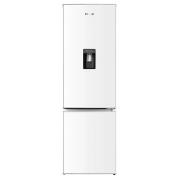 Холодильник Edler ED-359DDW, White, двокамерний, з нижньою мор. камерою, диспенсер для води, загальний об'єм 273L, корисний об'єм 202L/71L, електронне керування, A+, 178x55x58см