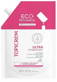 Ультразволожуюча емульсія для тіла (дой-пак) - Topicrem Ultra Hydratante 500ml (1276959-1816111203-2)