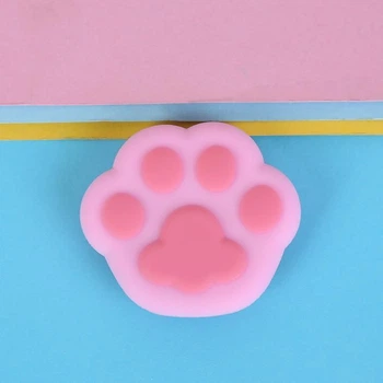 Попсокет PopSocket 3D ZucZug тримач для телефону (Серія лапки, Рожева)