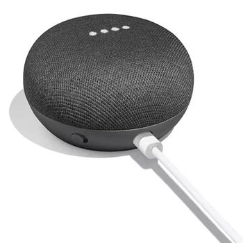 Умная колонка Google Nest Mini Chalk (1nd Gen, Сіра) – фото