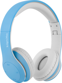 Навушники Kruger&Matz Street Kids Light Blue (5901890046954)