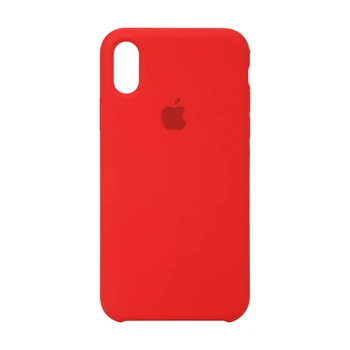 Silicone Case Original for Apple iPhone XS/X (HC) - Red