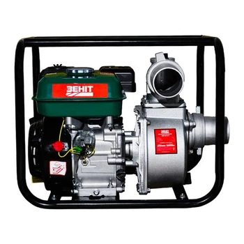 Мотопомпа бензинова Зеніт ЗМП-80 v2.0, 60м3/г (1000л/хв), 6.5к.с, 25кг (853424)