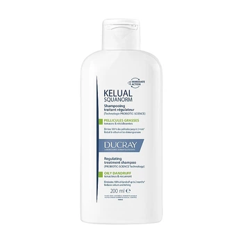 Шампунь проти жирної лупи - Ducray Kelual Squanorm Oily Dandruff Shampoo 200ml (1468803-30130290)