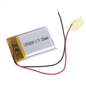 LiPo 250 mAh, 3,7V, 5x20x30мм LiPower аккумулятор литий-полимерный LP502030