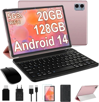 Планшет 10.1" DEERTIME E15 6+14/128Gb 8 ядер Android 14 6000 mAh Pink