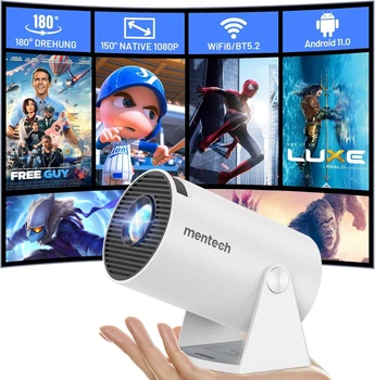 Проектор Mentech HY300Pro HD Wi-Fi Bluetooth Android 11