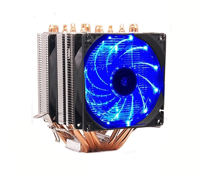 Охлаждение кулер для процессора Cold State Extreme 633 2х90 мм 4-pin LED BLUE(№221.31) Socket 2011(2011-3)/2066 AM3/AM3+/AM4/AM5