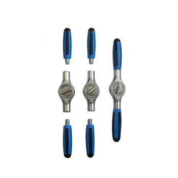 Набір тріскачок реверсивних Т-подібних, (1/4", 3/8", 1/2"), в кейсі
