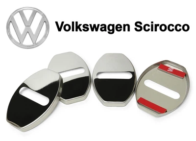 Накладка (заглушка) замка дверей Volkswagen Scirocco (4 двери) Хром