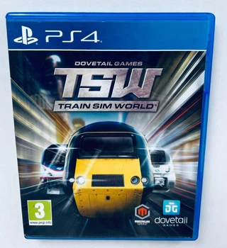 Train Sim World, русские субтитры - диск для PlayStation 4, Б/У