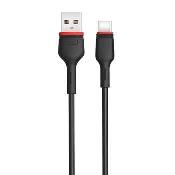 Кабель XO NB-P171 USB - USB Type-C, (M/M), 2.4A 1 м Black (6920680873685)