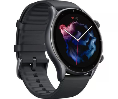 Розумний Смарт-годинник Xiaomi Amazfit GTR 3 AMOLED Thunder Black (with GPS)