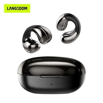 Бездротові навушники-кліпси Langsdom TS22 з Bluetooth 5.4 та шумозаглушенням ENC. Відкриті навушники зі спрямованим звуком