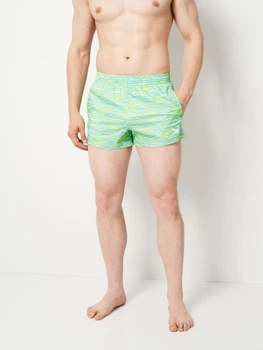 Шорты пляжные мужские Puma Swim Men Formstrip Short Shorts 94705703 S Синий/Желтый (8720245808323)