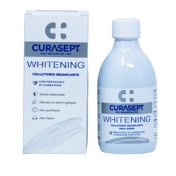 Ополіскувач CURASEPT WHITENING відбілюючий з фтором 300мл