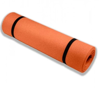 Коврик Ланор РЕЛАКС 1800x600x5мм для йоги и фитнеса orange