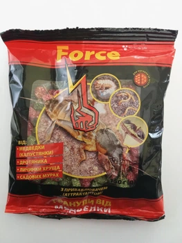 Форсе гранулы от медведки, 150 г, пакет Force 77723