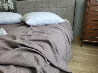 Покрывало Мокко, Пике Косичка 140*220