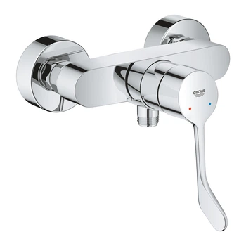 Cмеситель для душа локтевой GROHE Eurosmart хром латунь настенный 25244003