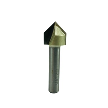 Фреза пазова V-подібна VATZO 1004 D16 d8 L51.4 h16 O90