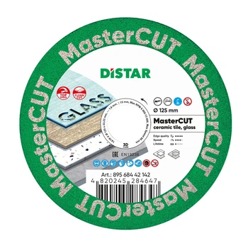 Диск алмазний по керамограніту Distar MasterCUT 125x22.23x1.6мм (89568442142)