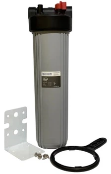 Фільтр магістральний Ecosoft ВВ20, підключення 1", 2 ущільнювальні кільця, без картриджа