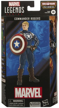 Figurka Hasbro Marvel Legends Series Build a Figure Totally Awesome Hulk: Commander Rogers 15 cm F3685 (5010993978212)