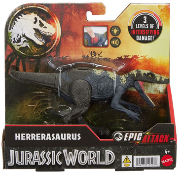 Фігурка Mattel Jurassic World: Епічна атака герреразавра HTP66 (194735195978)
