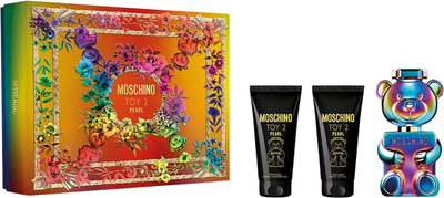 Набір унісекс Moschino Toy 2 Pearl Парфумована вода 50 мл + Гель для душу 50 мл + Лосьйон для тіла 50 мл (8011003900183)
