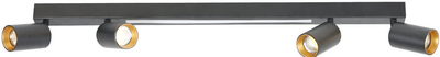 Lampa sufitowa Light Prestige Perugia LP-0703/4C BK