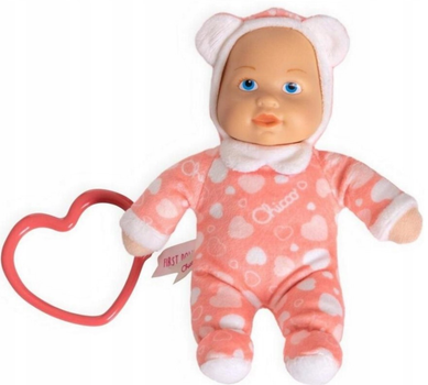 М'яка іграшка для немовлят лялька Chicco My Little Doll 18 см Червона (8058664178209)