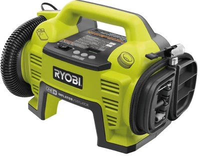 Компресор автомобільний акумуляторний Ryobi ONE+ R18PI-0 18В 10.3бар 1.3кг без АКБ та ЗП