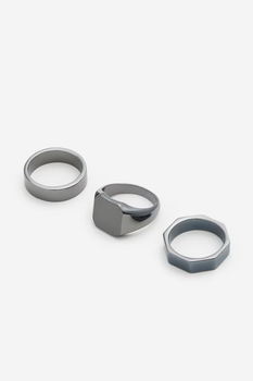 Каблучка 3 пари H&M 271195217 L/21mm Срібний