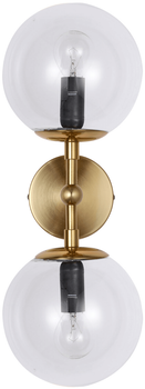 Kinkiet Light Prestige Dorado LP-002/2W Transp
