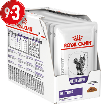 Вологий корм Royal Canin Neutered Weight Balance для стерилізованих кішок до 7 років схильних до надмірної ваги 85 г
