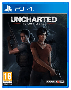 Игра Uncharted: The Lost Legacy для PS4 (Blu-ray диск) RU Б/У