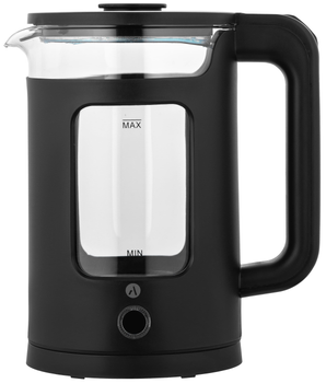 Электрочайник Ardesto EKL-T31GB (1.5л, 1350Вт, стекло-пластик)